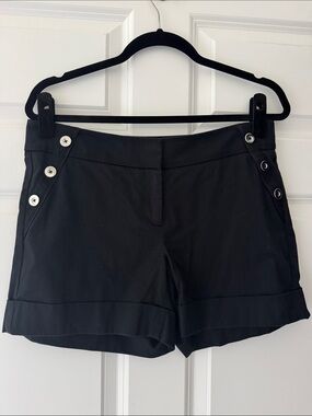 Women's White House Black Market Shorts with Side Button Detail